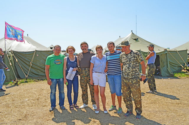 Вишгородські волонтери в зоні АТО