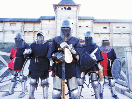 Лицарі середньовічного бою